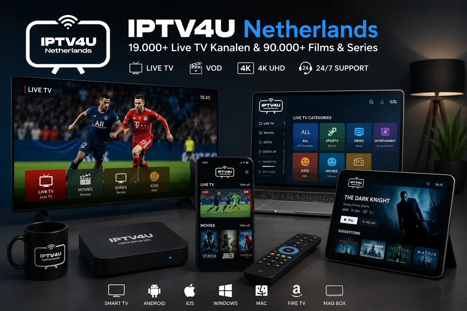 Gratis IPTV Test Nederland IPTV4UNL