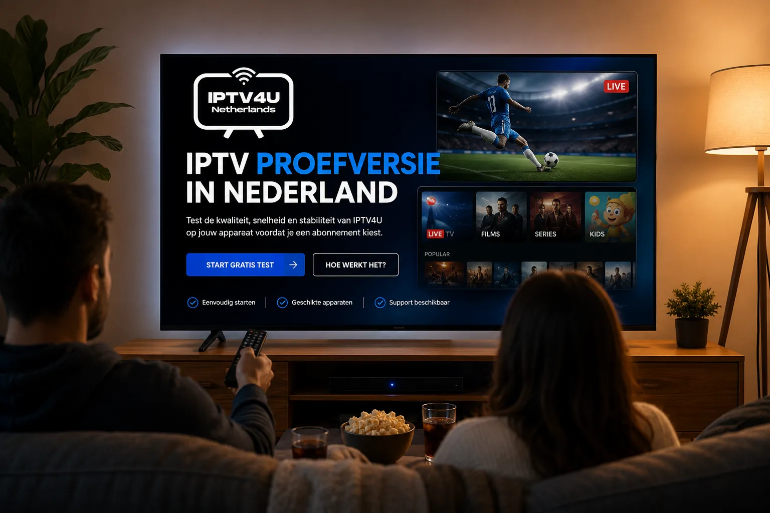 IPTV Proefversie in Nederland - IPTV4UNL